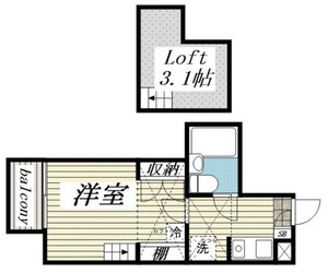 オネスティパレスの物件間取画像